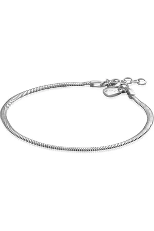 ZinZi Zilveren platte slangen-armband 2,5mm breed ZIA2401