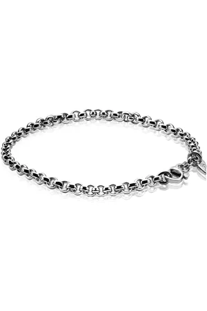 ZinZi Zilveren jasseron armband 5mm breed 19cm ZIA1009