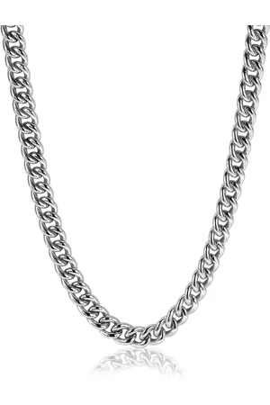 ZinZi Zilveren gourmet collier 6,5mm breed 45cm ZIC1056