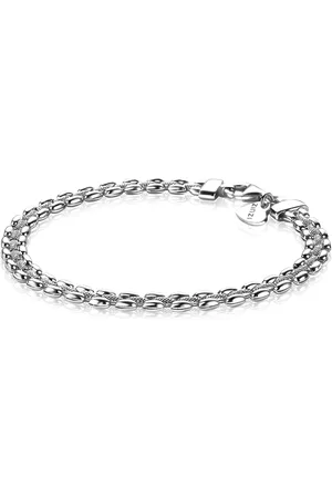 ZinZi Zilveren luxe armband met rolex-style schakels 5mm ZIA1997