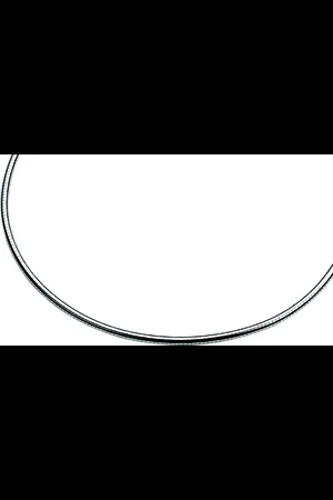 ZinZi 48cm zilveren omega collier 3mm breed ZIOM3-48