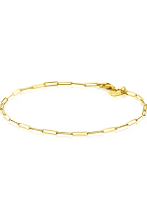 ZinZi Gold 14 karaat gouden armband met paperclip schakels 1,9mm breed ZGA298